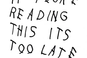 Drake, If You're Reading This You're Too Late © Cash Money