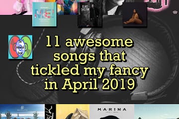 11 Awesome Songs That Tickled My Fancy in April 2019 [Photo Credits: Atlantic UK, Big Machine, BMG Rights Management, Epic, Interscope, Jonas Brothers Recording LLC / Republic, Lauv, Nice Life / Atlantic, Nonesuch, Pixabay, RCA, Ten Point Productions Inc / Warner Bros.]