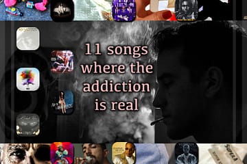 “11 Songs Where the Addiction is Real” [Photo Credits: Atlantic, BMG Rights Management, Darkroom, Dreamville, Interscope, Island Def Jam, Metal Blade, Multi Alumni LLC, Pexels, Pixabay, RCA, Roc Nation, Universal Island, Voltron, Warner Bros.]