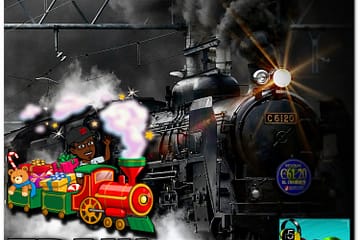 Train 🚂: 5ive Songs No. 76 (2021) [📷: Brent Faulkner, Brigitte makes custom works from your photos, thanks a lot from Pixabay, Clovis Cheminot, The Musical Hype, OpenClipart-Vectors, Pixabay]