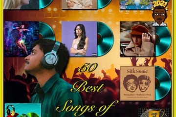 🎧 50 Best Songs of 2021 [📷: Aftermath, Atlantic, Brent Faulkner, Columbia, Darkroom, Geffen, Interscope, Kemosabe, The Musical Hype, Pexels, RCA, RUPAM DUTTA on Unsplash, Taylor Swift, Vishnu R Nair]