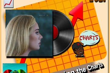 Adele Remains No. 1 on Both Charts: Scanning the Charts 📉 No. 49 [📷: Brent Faulkner, Columbia, Melted Stone, The Musical Hype]