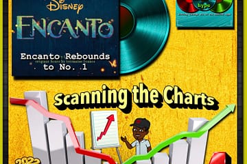 Encanto Rebounds to No. 1: Scanning the Charts 📉 No. 4 (2022) [📷: Brent Faulkner, Danny Santamaria Osorio, Disney, Mediamodifier, The Musical Hype, pinkzebra, Pixabay]