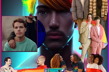 Tim Abend, Should’ve Been Us: LGBTQ Bopz 🌈🎶 No. 29 (2023) [📷: Brent Faulkner/ The Musical Hype; Soir; Anna Shvets, Monstera, Polina Tankilevitch, RODNAE Productions, Uriel Mont via Pexels; Jim via Pixabay]