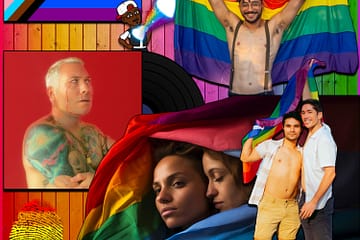 Bentley Robles, GOD IS A FUCKBOY: Beaming with Pride 🏳️‍🌈 No. 12 (2024) [📷: Brent Faulkner/ The Musical Hype; Bentley Robles Music; Elias Souza, Los Muertos Crew from Pexels; CatsWithGlasses, Maicon Fonseca Zanco, Square Frog, Sudo from Pixabay]