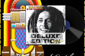 Bob Marley & The Wailers, Sun Is Shining: Throwback Vibez 🕶️🎶 No. 80 (2024) [📷: Brent Faulkner / The Musical Hype; The Island Def Jam Music Group; OpenClipart-Vectors, Speedy McVroom via Pixabay]