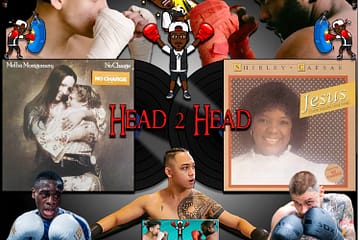 Melba Montgomery vs. Shirley Caesar: Head 2 Head No. 33 (2024) [📷: Brent Faulkner / The Musical Hype; Elektra, Word, Incorporated; Hernán Toro, Los Muertos Crew, RDNE Stock project, Thomas Ronveaux from Pexels]