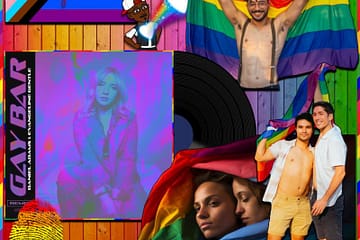 Evangeline Gentle, Gay Bar / Gay Bar (Daniel Adams Remix): Beaming with Pride 🏳️‍🌈 No. 78 (2024) [📷: Brent Faulkner/ The Musical Hype; Evangeline Gentle; Elias Souza, Los Muertos Crew from Pexels; CatsWithGlasses, David, Maicon Fonseca Zanco, Square Frog, Sudo from Pixabay]