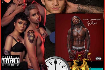 Jacquees, Touchdown: Midnight Heat 🕛 🔥 No. 89 (2024) [📷: Brent Faulkner / The Musical Hype; Cash Money; Hasan Muneer, Natan from Pexels; Aristal Branson, Clker-Free-Vector-Images from Pixabay]