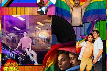 Walter Miller, Cease and Desist.: Beaming with Pride 🏳️‍🌈 No. 76 (2024) [📷: Brent Faulkner/ The Musical Hype; Walter Miller; Elias Souza, Los Muertos Crew from Pexels; CatsWithGlasses, David, Maicon Fonseca Zanco, Square Frog, Sudo from Pixabay]